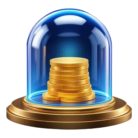 Gold coins under a sapphire glass dome: the maximum-win cap on free spin winnings