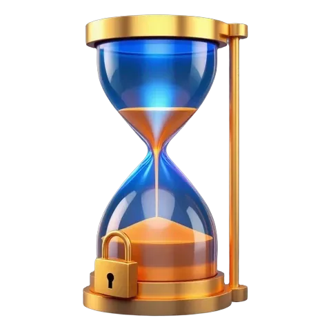 Padlock and hourglass: the caps and expiries that replace wagering